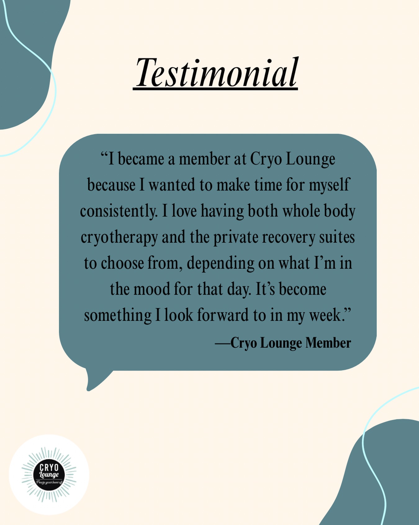 The best part of Cryo Lounge is watching recovery become part of our clients routines. We’re incredibly grateful for everyone who chooses to support our locally owned studio. 

#cryolounge #nwa #recovery #rogersar #locallyowned